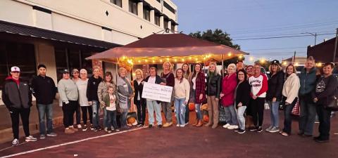 Childress Farmers Market donates over $1,000 to Meals on Wheels