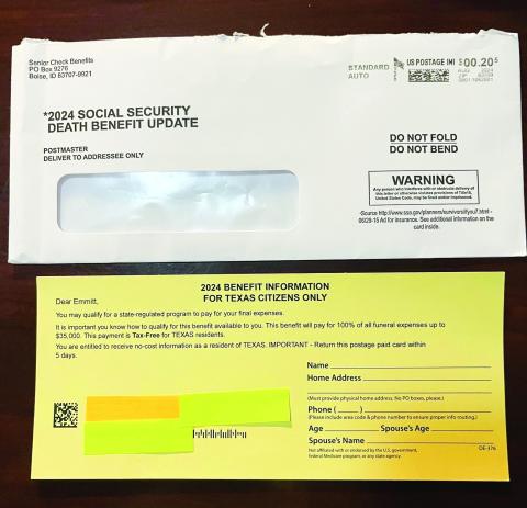 Childress County Sheriff warns public against scams