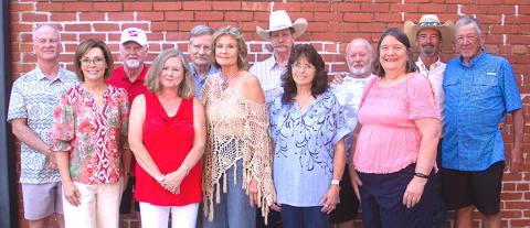 The golden anniversary Wellington High School Class of 1976 celebrates 50 years with a gathering on Saturday evening, Aug. 1 at BRIX Bar &amp; Eatery in downtown Wellington. Front, left: Linda Coffee Duke, Glenda Norman, Kim Goforth Martin, Pam Vines Sherwood, LaDonna Jones, George Brewer. Back, left: Richard Sims, Randall Sims, Randall Maxwell, Bill Havens, Ron Ingram, Paul Hanna. Not pictured: Freddie Joe Chambers. HZW MEDIA