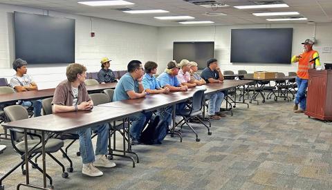 Safety first:TxDOT interns kick off summer