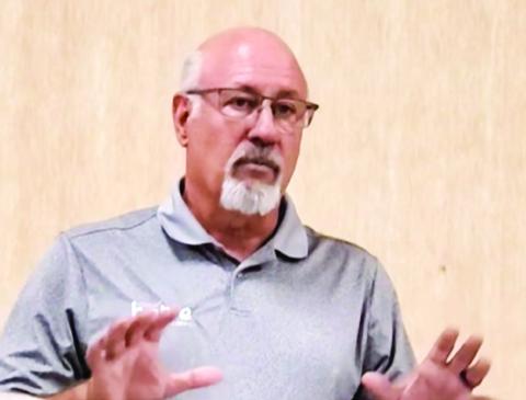 Children’s Home Of Lubbock’s Davidson visits Memphis Lions Club
