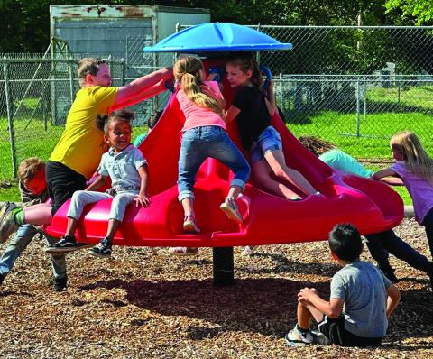 Kindergarten gets a taste of first grade