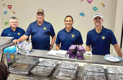 Childress Rotary welcomes back teachers