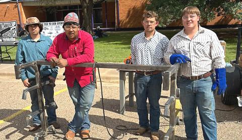 Build Off winners: Last Saturday, Ricky Murphy, Ruston Murphy, Andres Rodriguez, and Payton Fletcher attended the Cotton Field Classic Build Off in Lorenzo. They also participated in the fastest torch contest where Payton Fletcher was 2nd, Ricky Murphy was 3rd, and Ruston Murphy was 4th.