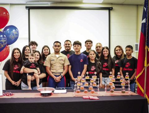 Childress’ Oronia signs with Marines