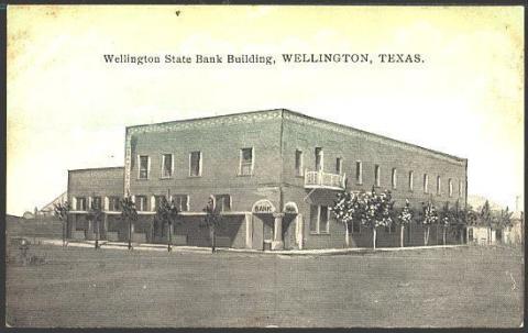 Wellington State Bank’s original building. The Wellington location’s celebration will take place from 11 a.m.-2 p.m. today, July 3. WELLINGTON STATE BANK