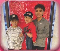 Dahmian, 13 1/2, Alejandro, 3 1/2, and TJ, 16, are the sons of Shauna and Tino Salinas of Wellington, grandsons of Queta and Dawn Thomas and Florentino Ramos and the late Hermelinda Salinas Villegas, great-grandsons of the late Susan and Carl Crutcher and great-nephews of Maria and Jesus Lopez, all of Wellington.