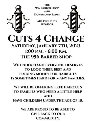 Local barbershops partner to offer free, holiday haircuts
