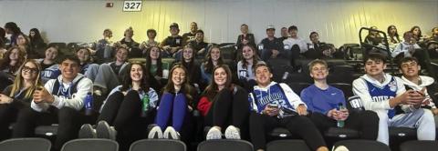 Wellington High School (WHS) Student Council, including WHS freshman Ava Peters, traveled to Dallas on Wednesday, Dec. 3 to attend a leadership event at the American Airlines Center, featuring several Dallas Maverick executive speakers. To top off the trip, the students and sponsors watched the Dallas Mavericks take on Miami Heat before the return trip, arriving home in the early morning hours of Thursday, Dec. 4. Wellington High School