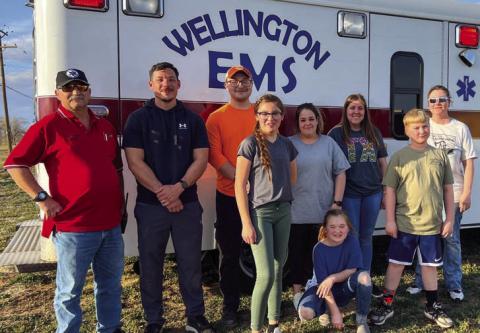 Wellington EMS provides mock drill for student preparation