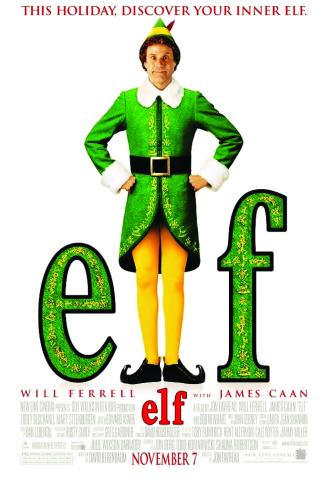 “Elf” will show at the Palace Theater at 7 p.m. Saturday, Dec. 16. For Palace Theater text alerts, text “MOVIE” to 323-579-2011. Courtesy Image
