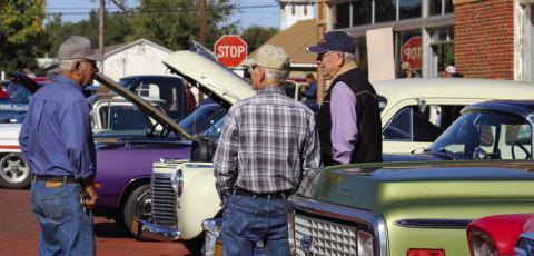Class car enthusiasts meet at the 12th Annual Delbert Day Car Show. This year, the show will be hosted Saturday, Oct. 29, beginning at 10 a.m. The Red River Sun/Elizabeth Tanner