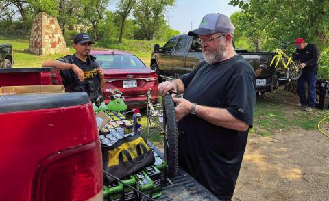 Memphis ISD hosts bicycle repair,safety event