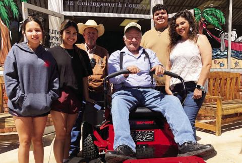 Cochran wins WOCI mower raffle