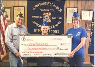 VFW Auxiliary benefits from blood drive