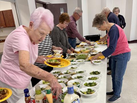 First Baptist Church hosts fellowship luncheon
