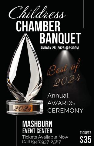 Childress Chamber Banquet this Saturday
