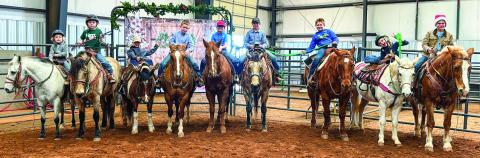 Childress County 4-H Horse Club hosts Christmas Party