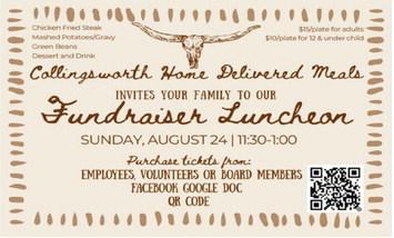 Collingsworth County Home Delivered Meals plans family fundraiser