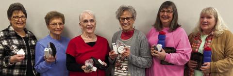Ladies accomplish balance training class