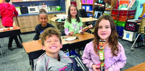 Childress students celebrate Christmas around the world
