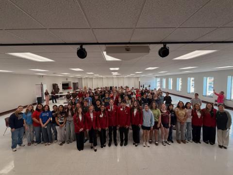 FCCLA Fall Leadership Workshop Day in Childress drew participants from Childress, Quanah, Aspermont, Hereford, and Memphis.
