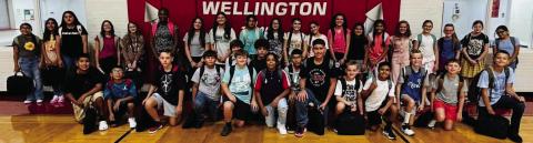 Wellington Junior High School Firecrackers get a great start