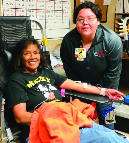 Martinez accomplishes 43rd blood donation