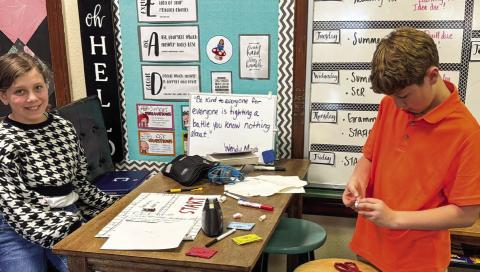 Ready,set,play: Elementary students craft boardgames