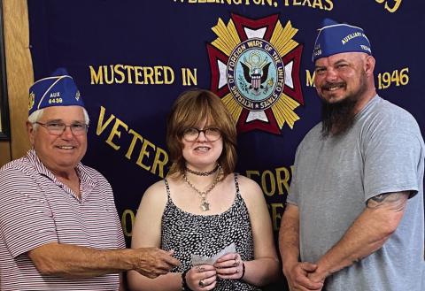 Wellington’s Stiles awarded VFW Patriot’s Pen essay honors, advances to state contest