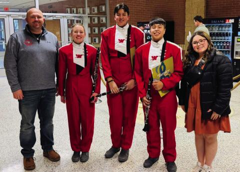 Rocket Regiment musicians perform at All-Region