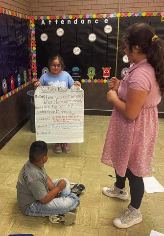 Austin Elementary students reduce, reuse, recycle