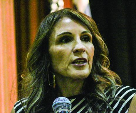 Memphis Independent School District (ISD) welcomes Angela Maiers, a world-renowned author, entrepreneur, international keynote speaker and educator, for a back-toschool staff district meeting Friday, Aug. 9 at Memphis High School. The Red River Sun/Elizabeth Tanner