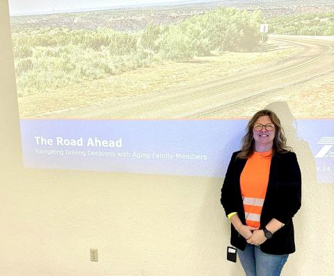 Childress Rotary Club welcomesTxDOT Traffic Safety Specialist NicoleTyler