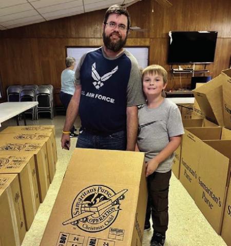 First Methodist Church of Memphis gathers over 1,000 Operation Christmas Child shoeboxes