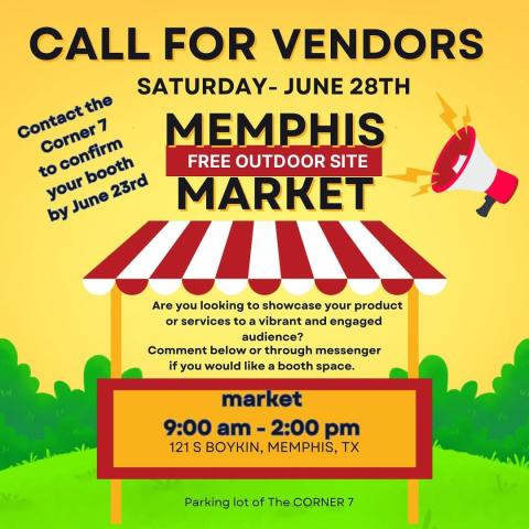 Memphis Market calling all vendors