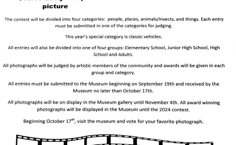 Childress County Heritage Museum 5th Annual Photography Contest now open