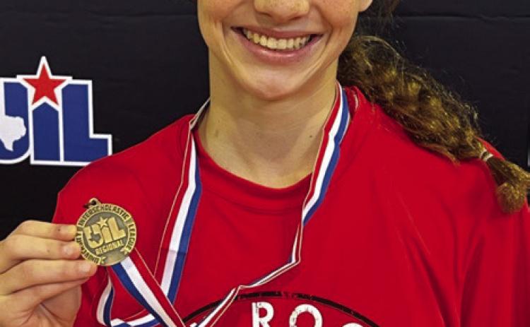 Wellington’s Taytum Kane advances to the UIL Cross Country State Championships following a seventh-place run at the UIL Region 1 Cross Country Championships Monday, Oct. 21 at Mae Simmons Park in Lubbock. Courtesy Photos