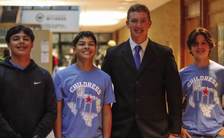 Childress students compete at academic regional meet