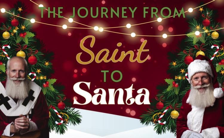 Rev. Trey Brooks, an ordained minister in the Church of the Nazarene, will present the one-person 40-minute performance, “The Journey from Saint to Santa,” at 6 p.m. Monday, Dec. 8 at the Dodson Church of the Nazarene Family Life Center. Dodson Nazarene Church