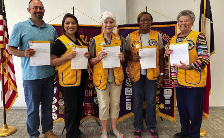 Wellington Lions learn about Leo Clubs
