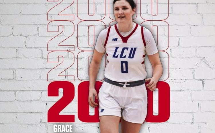 Childress’ Grace Foster  surges past 2,000 career points