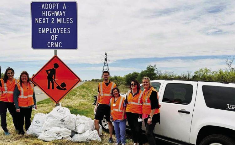 CRMC participates in Don’t mess withTexasTrash-Off