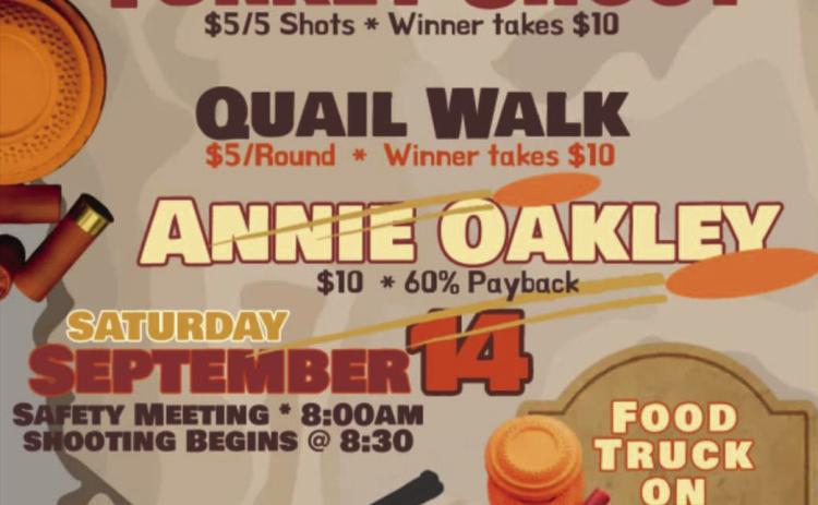 Wellington Gun Club plans Sept.14 shooting event
