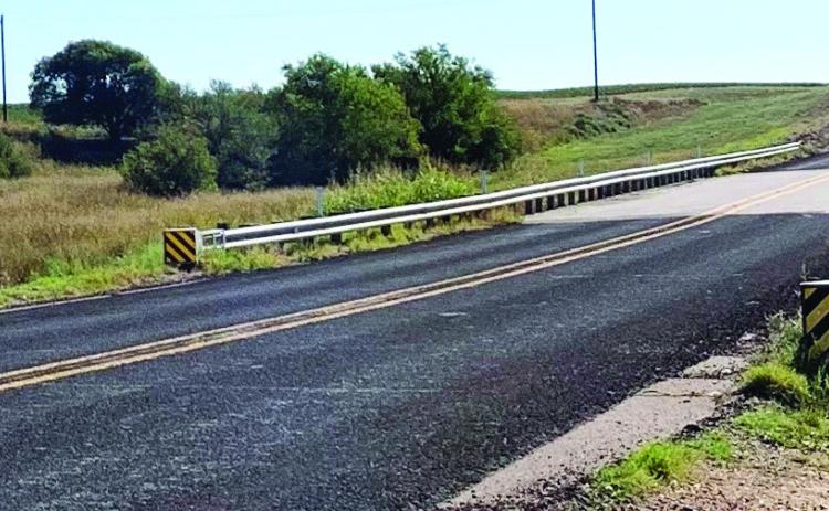 FM 338 construction progressing east of Wellington