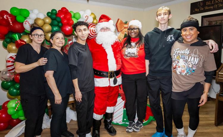 Avir at Childress welcomes special holiday guest