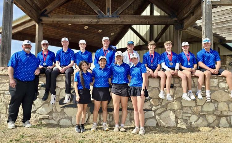 The Childress High School golf teams compete in the Childress Invitational at Stoney Ridge Golf Course, where the Bobcats took a second-place team finish, thanks to a second-place individual finish by Tyler McGee and a third-place individual finish by Ashton Preston. Childress Bobcat Boosters