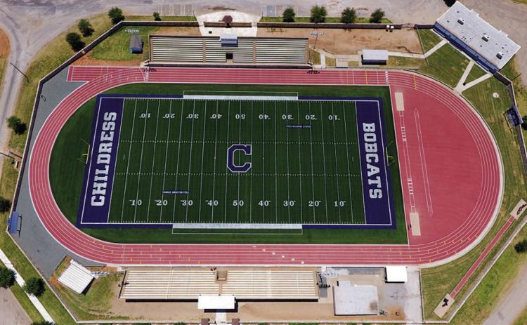 Currently owned by the City of Childress, Fair Park Stadium, as well as the baseball and softball fields, are leased by Childress Independent School District (ISD), which has requested to purchase the fields from the city. Photo Courtesy of Childress ISD