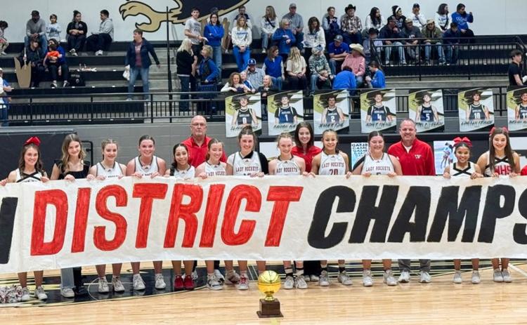 Lady Rockets dominate Lady Elks for bi-district championship