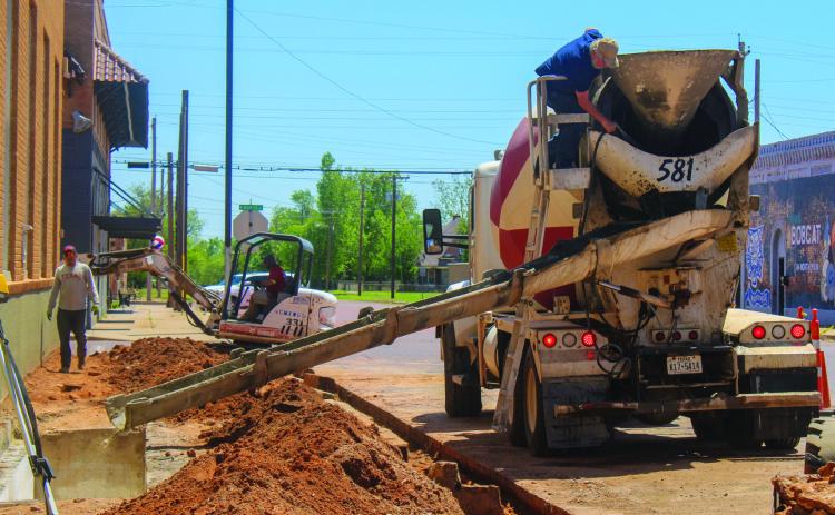 Work begins on Downtown Revitalization in Childress